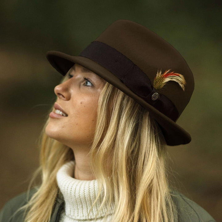The Blues Crushable Wool Trilby Hat