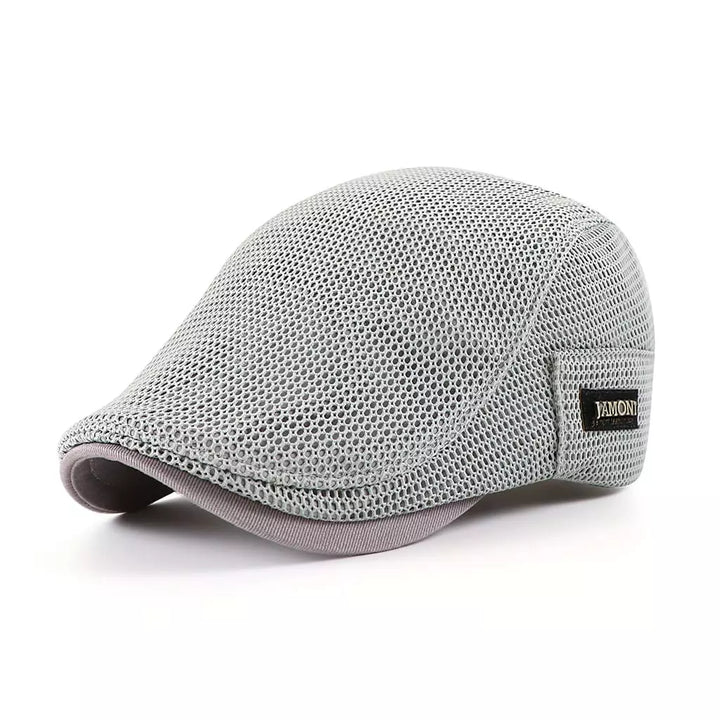 Breathable Golf Mesh Flat Cap — Farnell Hat Co.