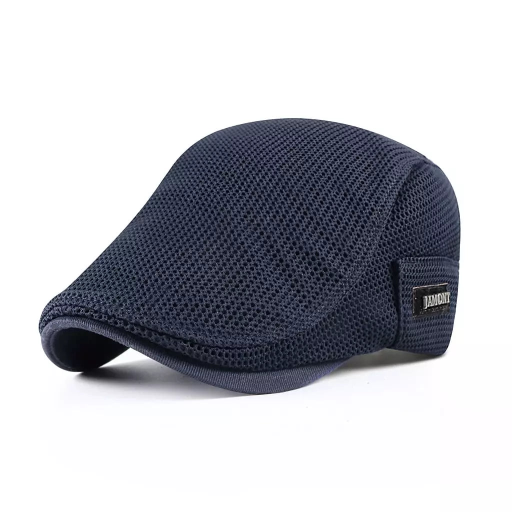 Breathable Golf Mesh Flat Cap — Farnell Hat Co.