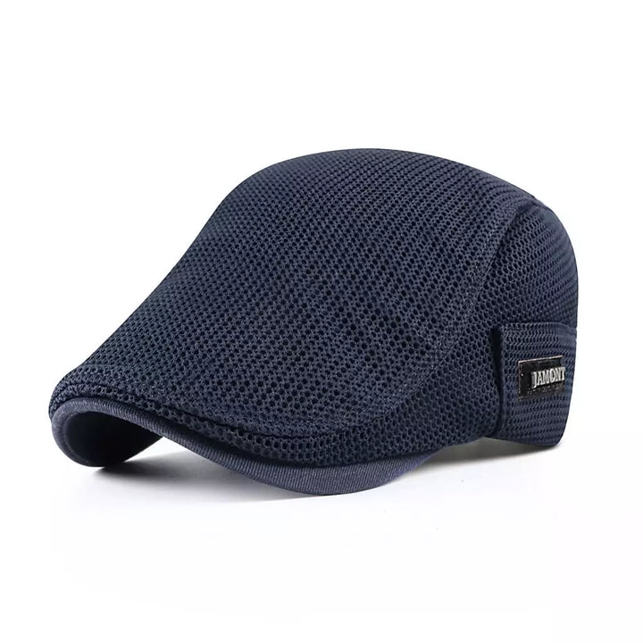 Breathable Golf Mesh Flat Cap — Farnell Hat Co.