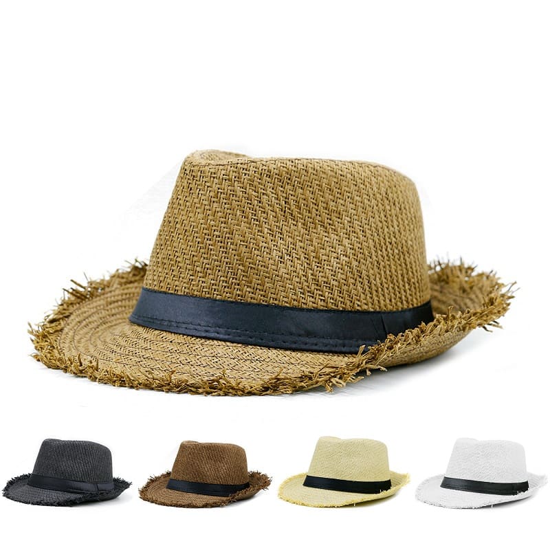 Kendall Summer Straw Trilby Hat — Farnell Hat Co.