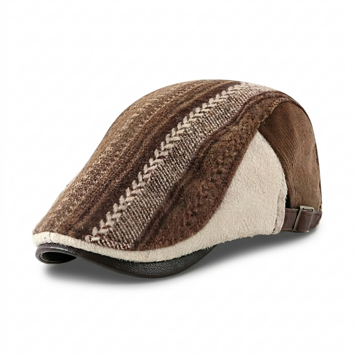 Knit & Suede Driver Cap — Farnell Hat Co.