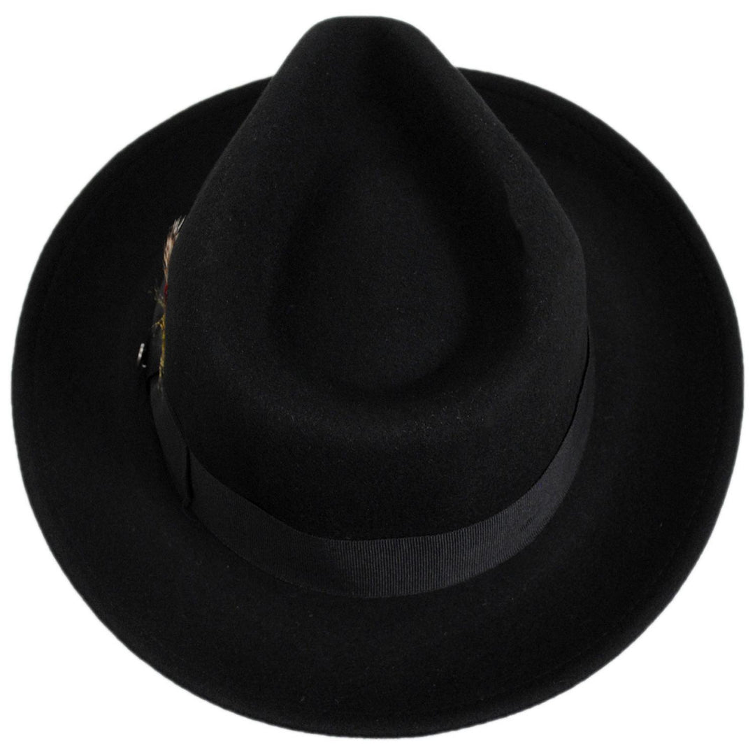 Heritage Crushable Wool Felt Fedora Hat
