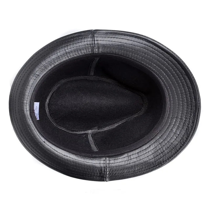 Lemont Genuine Leather Trilby Hat — Farnell Hat Co.