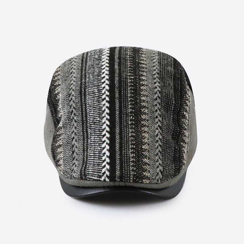 Knit & Suede Driver Cap — Farnell Hat Co.