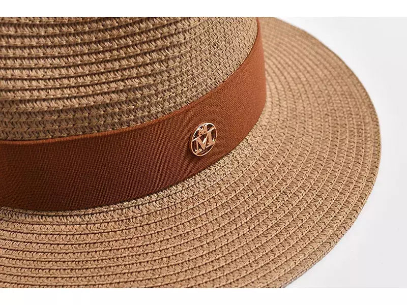 Maracaibo Summer Straw Fedora Hat — Farnell Hat Co.