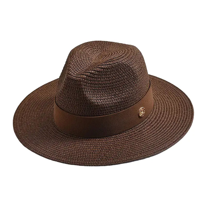 Maracaibo Summer Straw Fedora Hat — Farnell Hat Co.