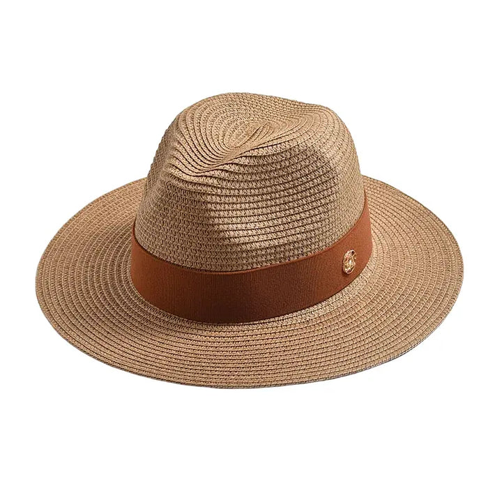 Maracaibo Summer Straw Fedora Hat — Farnell Hat Co.