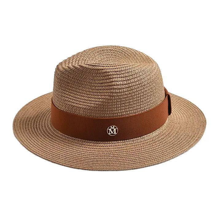 Maracaibo Summer Straw Fedora Hat — Farnell Hat Co.