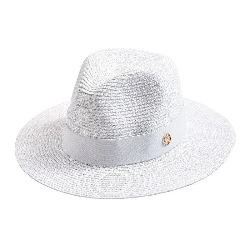 Maracaibo Summer Straw Fedora Hat — Farnell Hat Co.