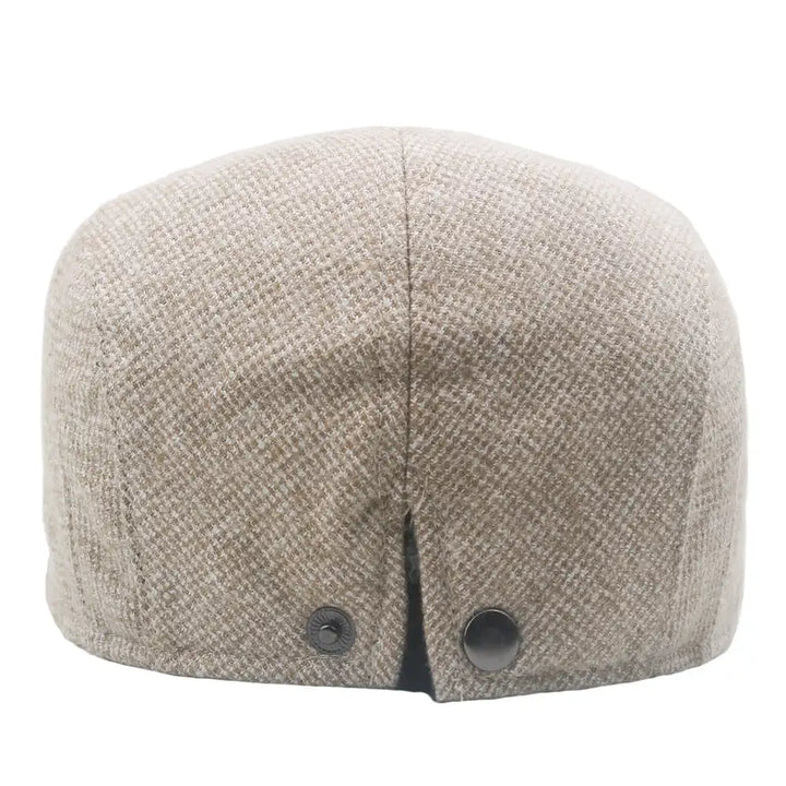 Plain Cotton Snap-Front Flat Cap — Farnell Hat Co.