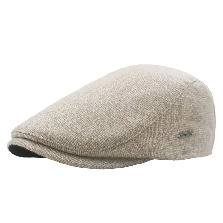 Plain Cotton Snap-Front Flat Cap — Farnell Hat Co.