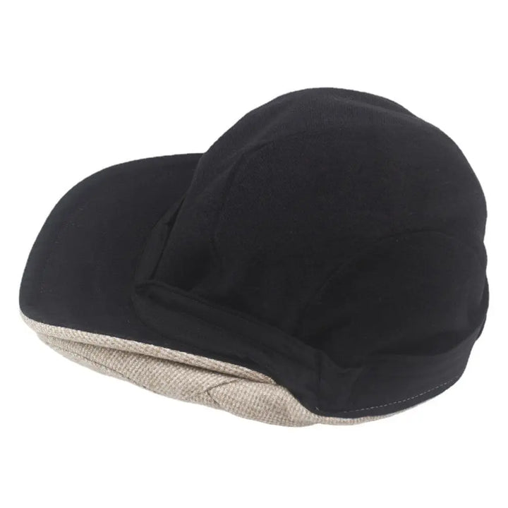 Plain Cotton Snap-Front Flat Cap — Farnell Hat Co.