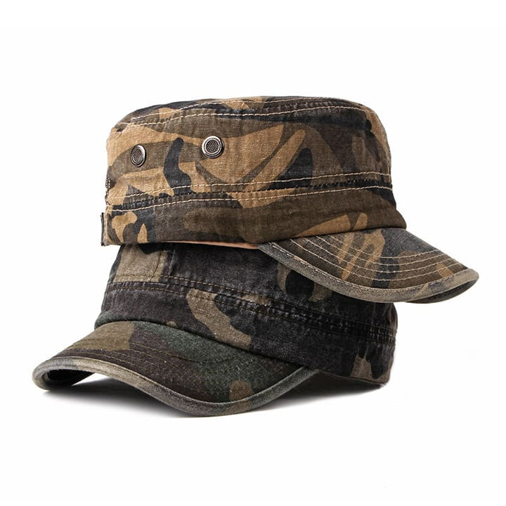Camouflage Cotton Army Cap — Farnell Hat Co.