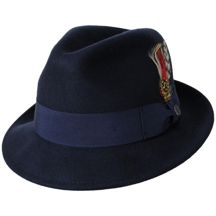 The Blues Crushable Wool Trilby Hat