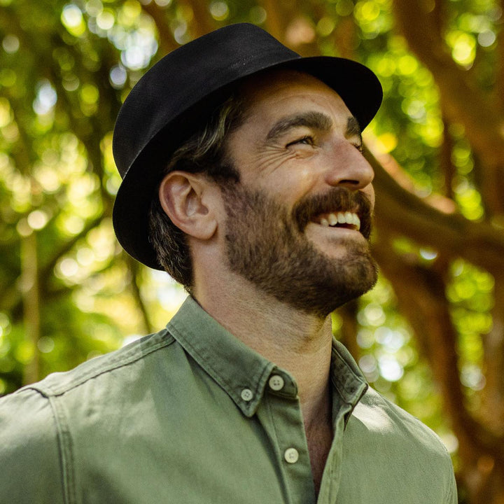 Classic Cotton Twill Trilby Hat — Farnell Hat Co.