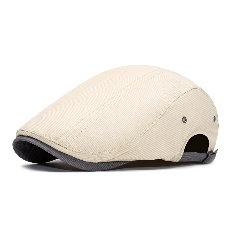 Pinstripe Cotton Cap — Farnell Hat Co.