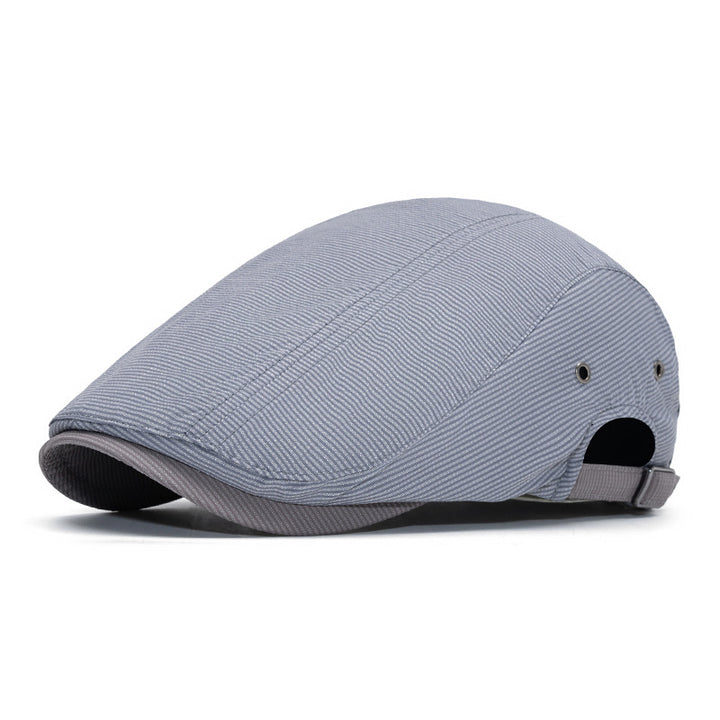 Pinstripe Cotton Cap — Farnell Hat Co.