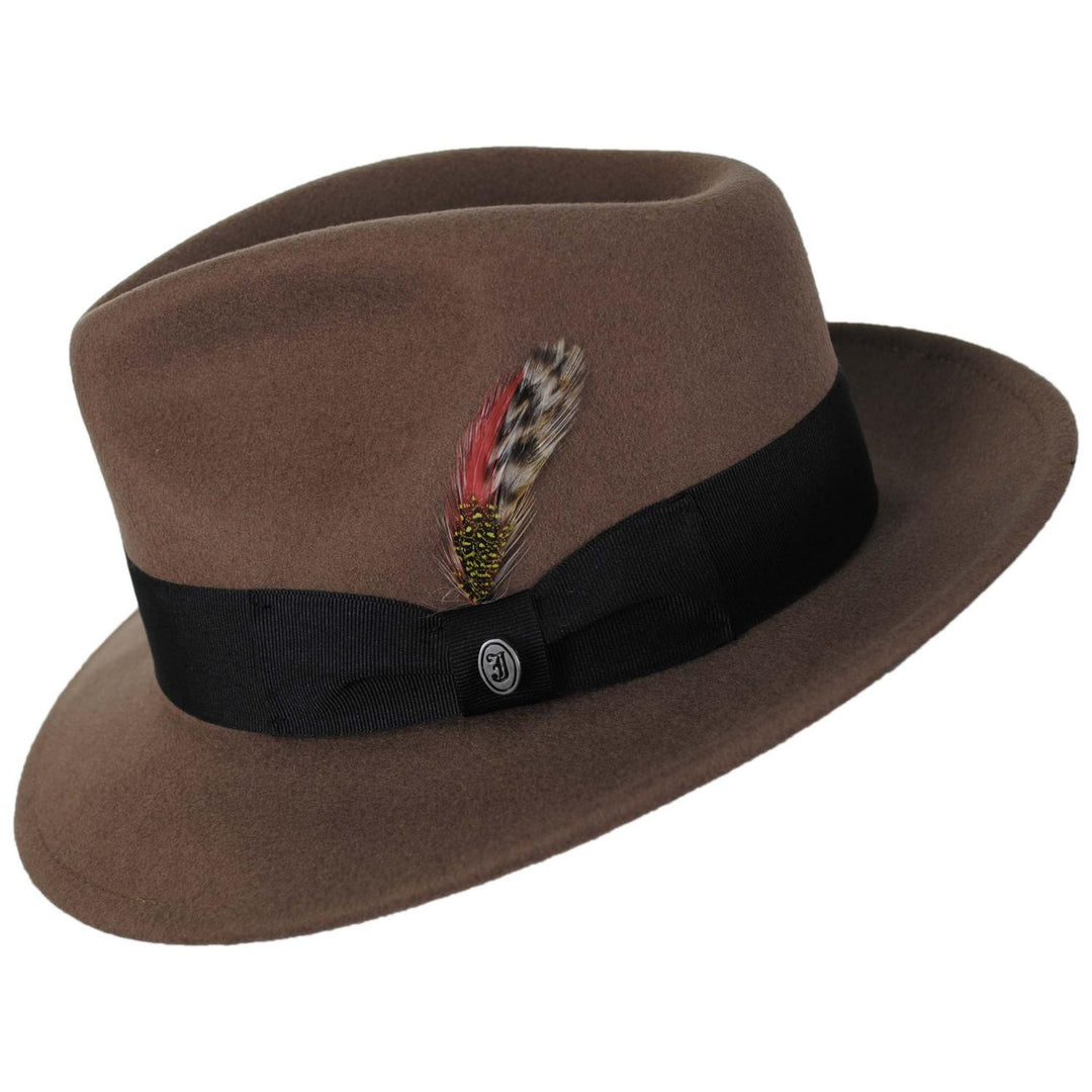 Heritage Crushable Wool Felt Fedora Hat