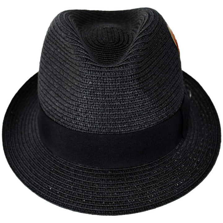 Toyo Straw Braid Trilby Hat