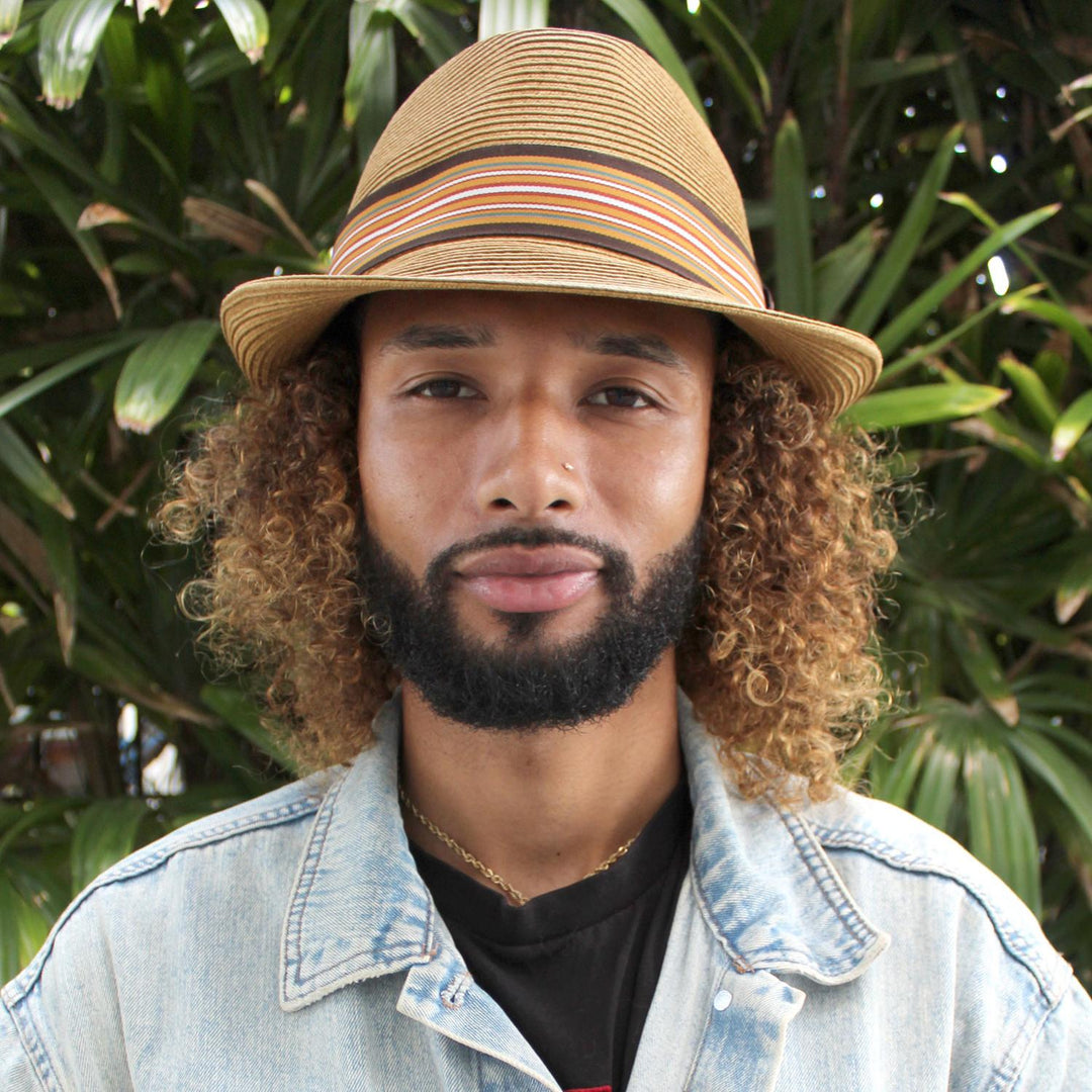 Ridley Toyo Straw Trilby Hat — Farnell Hat Co.