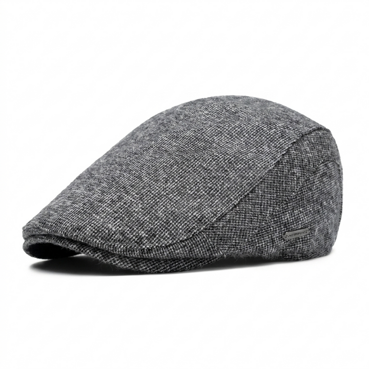 Plain Cotton Snap-Front Flat Cap — Farnell Hat Co.