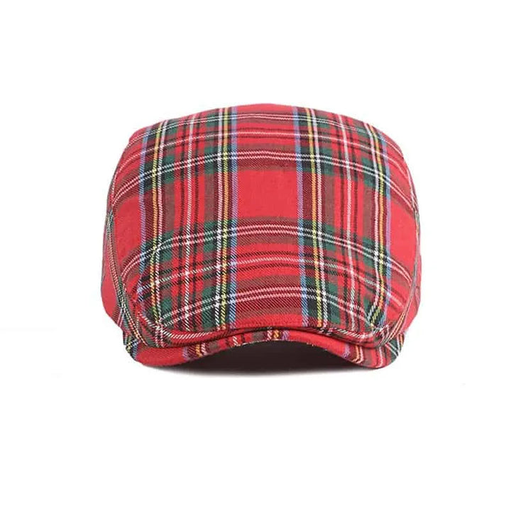 Scottish Tartan Cotton Flat Cap — Farnell Hat Co.