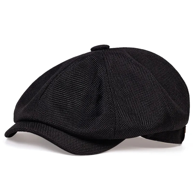 Newsboy Cap negro