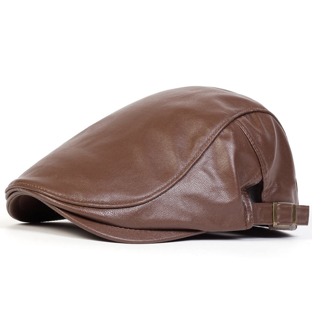 Leather Driver Cap — Farnell Hat Co.
