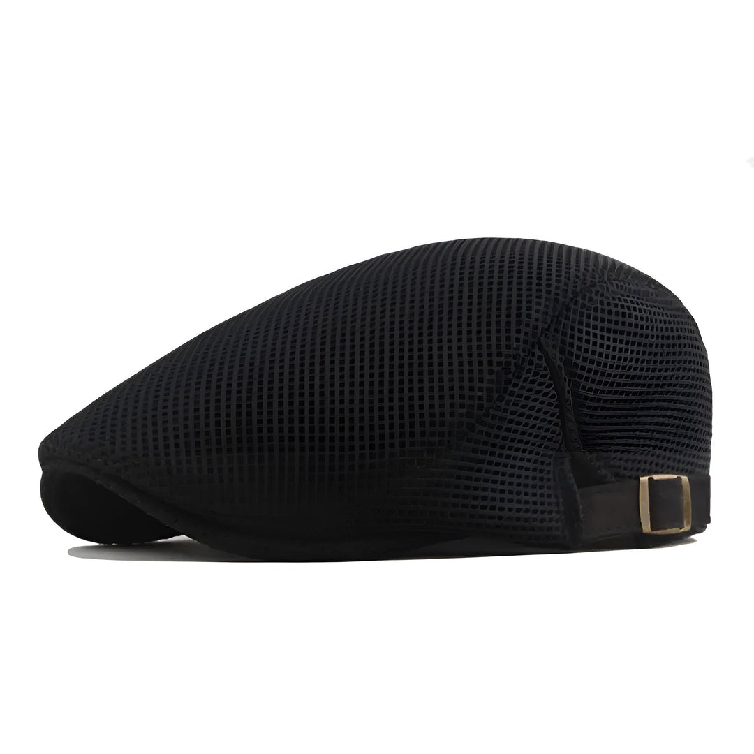 Breathable Mesh Flat Cap — Farnell Hat Co.