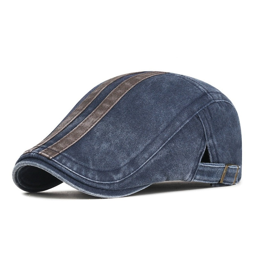 Denim Strip Cap — Farnell Hat Co.