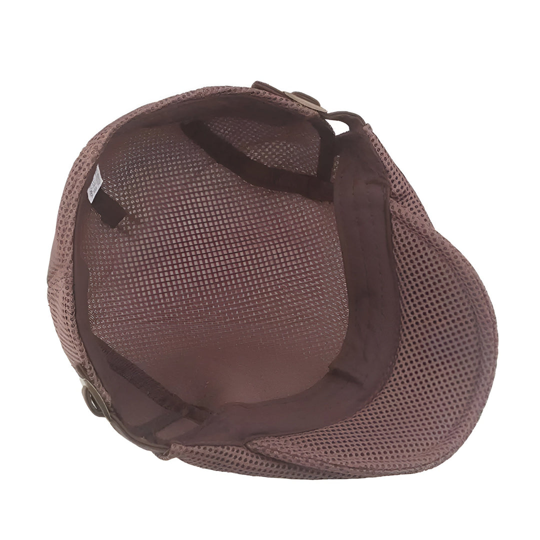 Breathable Mesh Flat Cap — Farnell Hat Co.