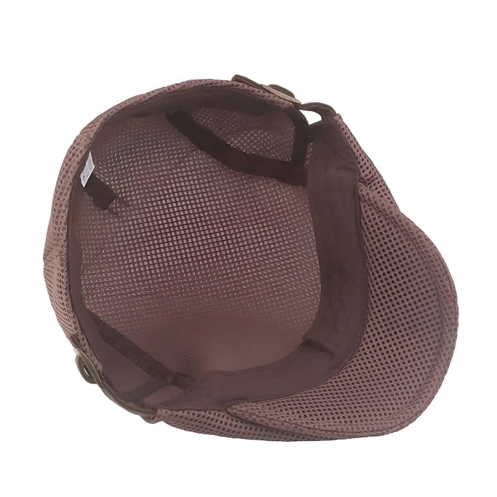 Breathable Mesh Flat Cap — Farnell Hat Co.