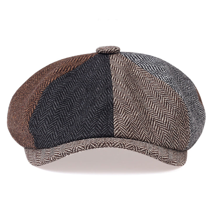 Herringbone Wool Cap — Farnell Hat Co.