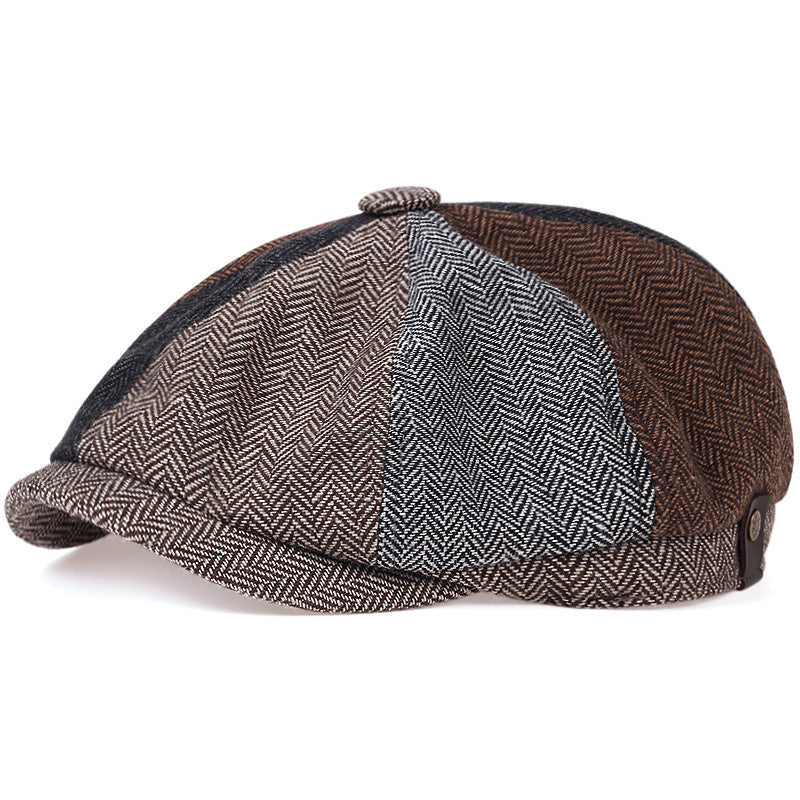 Herringbone Wool Cap — Farnell Hat Co.