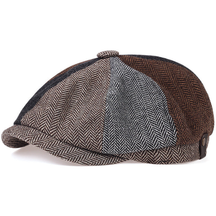 Herringbone Wool Cap — Farnell Hat Co.