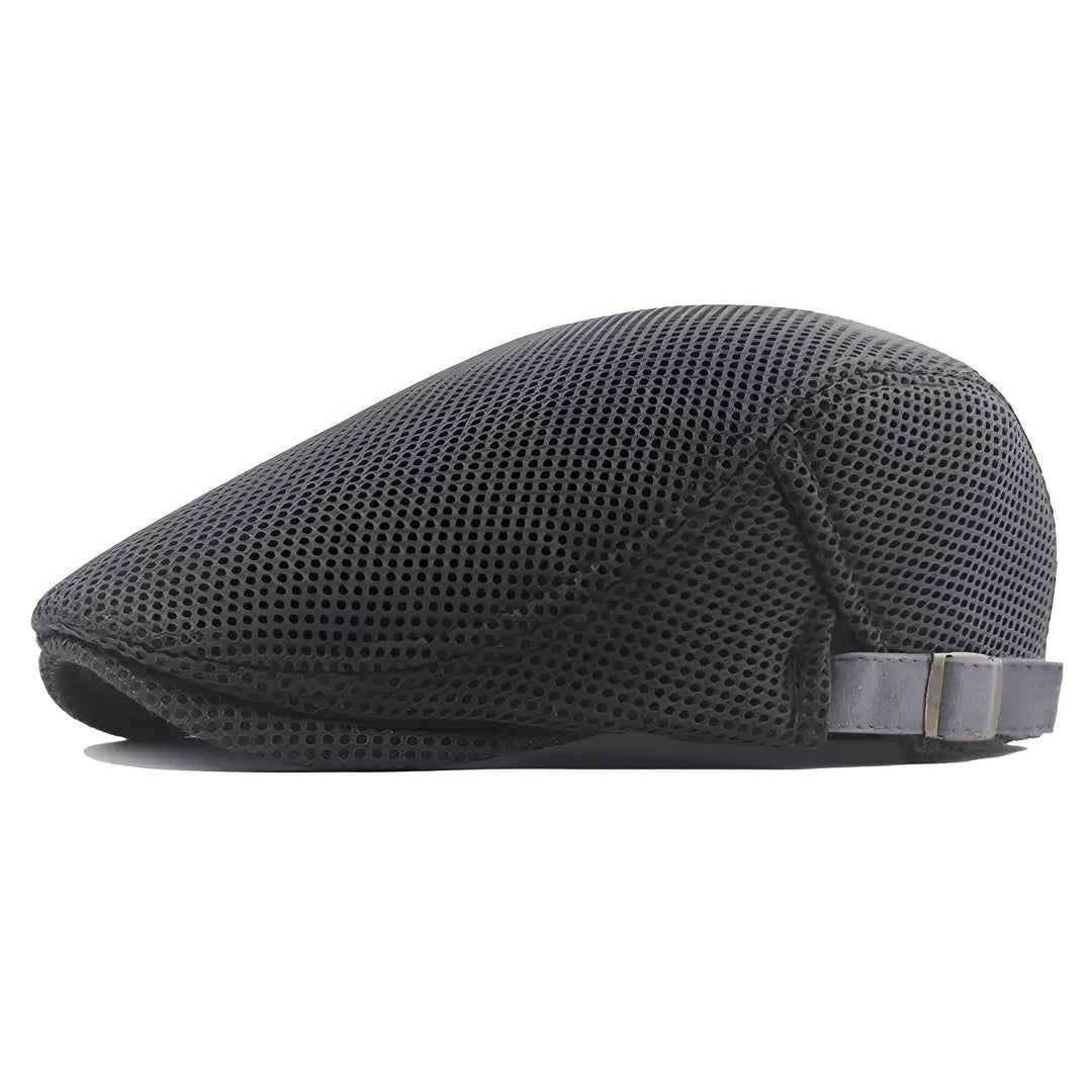 Breathable Mesh Flat Cap — Farnell Hat Co.
