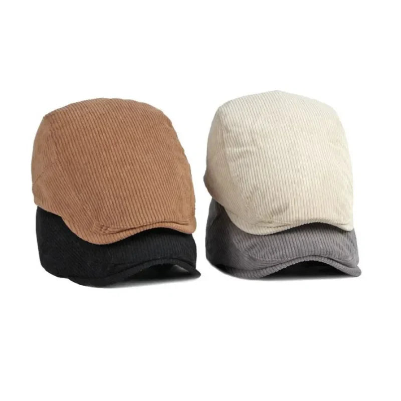Corduroy Velvet Flat Cap — Farnell Hat Co.
