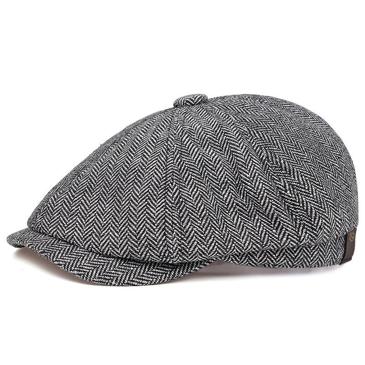 Herringbone Wool Cap — Farnell Hat Co.
