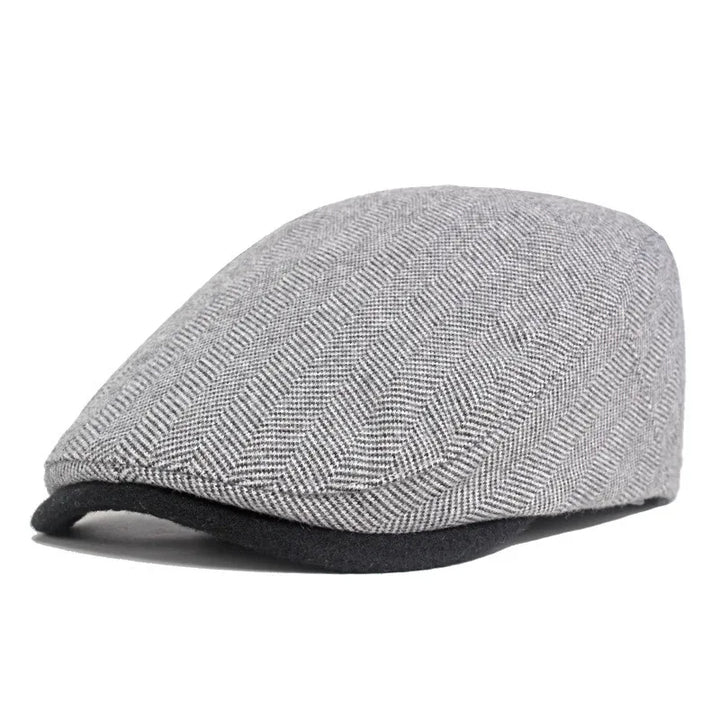 Herringbone Woven Flat Cap — Farnell Hat Co.