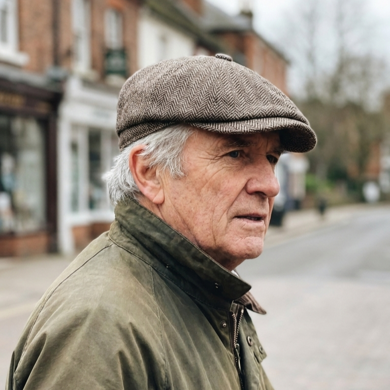 Herringbone Wool Cap — Farnell Hat Co.