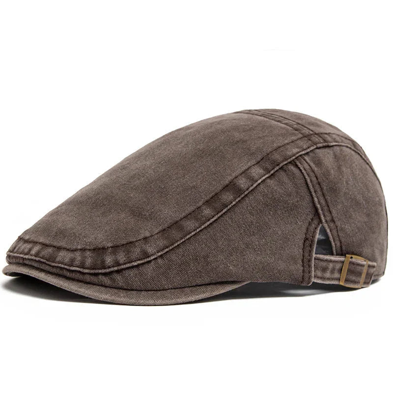 Gorra vaquera vintage marrón
