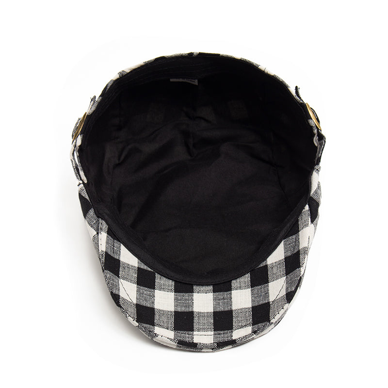 Vichy Check Cap — Farnell Hat Co.