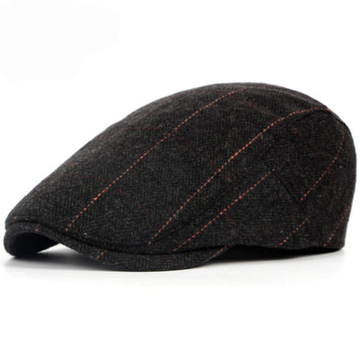 Pinstripe Herringbone Cap