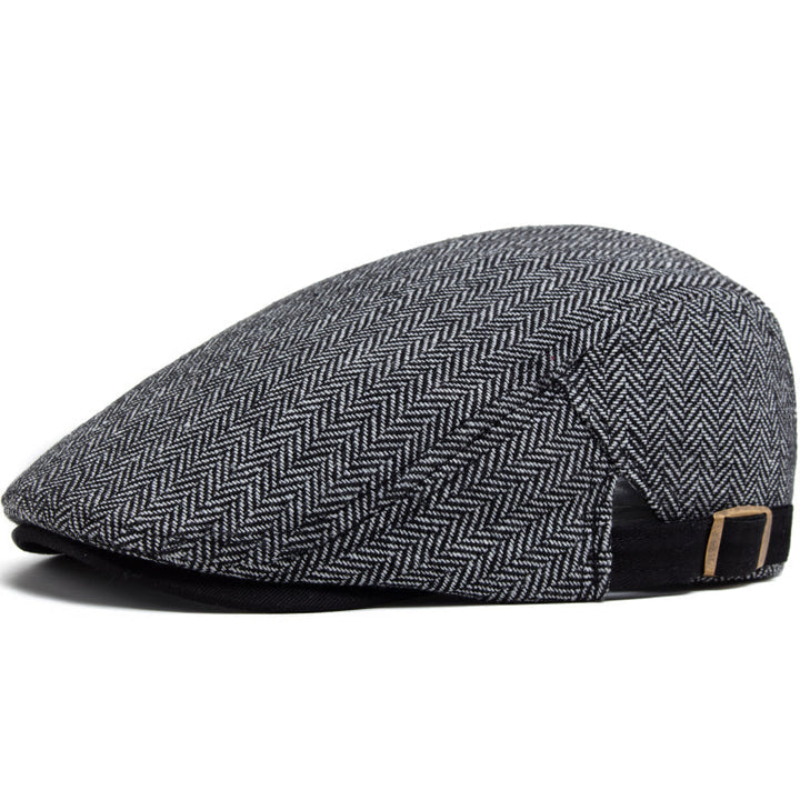 Herringbone Wool Driver Cap — Farnell Hat Co.