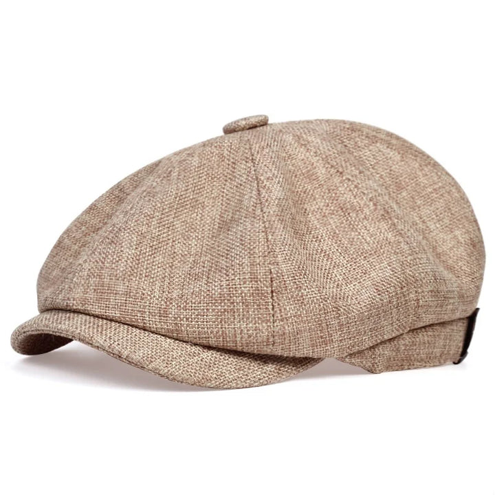 Cotton Eight-Panel Newsboy Cap — Farnell Hat Co.