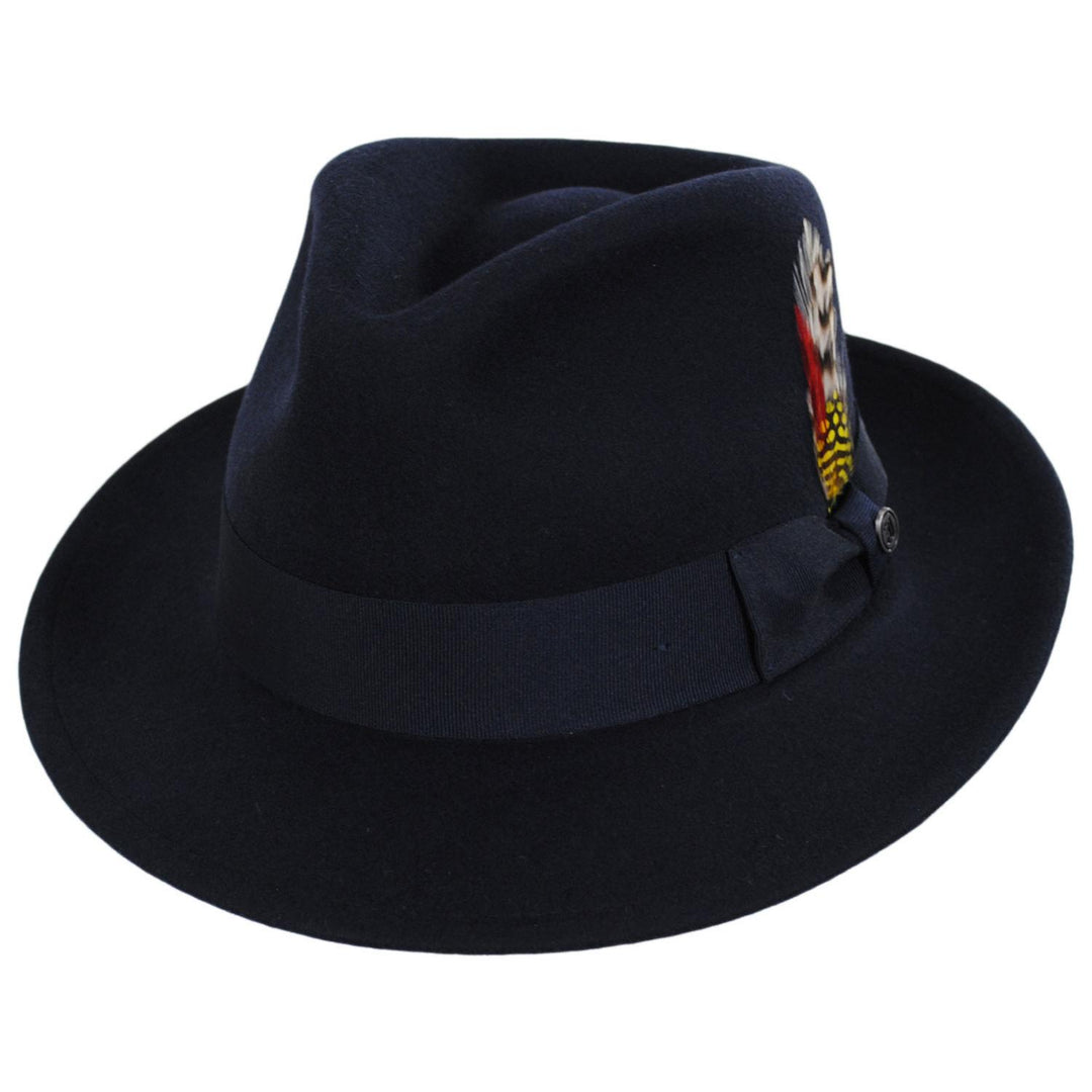 Heritage Crushable Wool Felt Fedora Hat