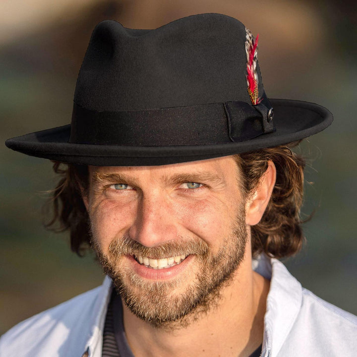 Heritage Crushable Wool Felt Fedora Hat