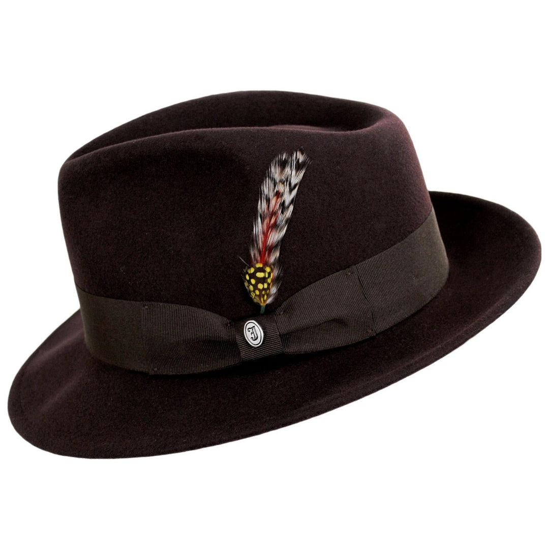 Heritage Crushable Wool Felt Fedora Hat — Farnell Hat Co.