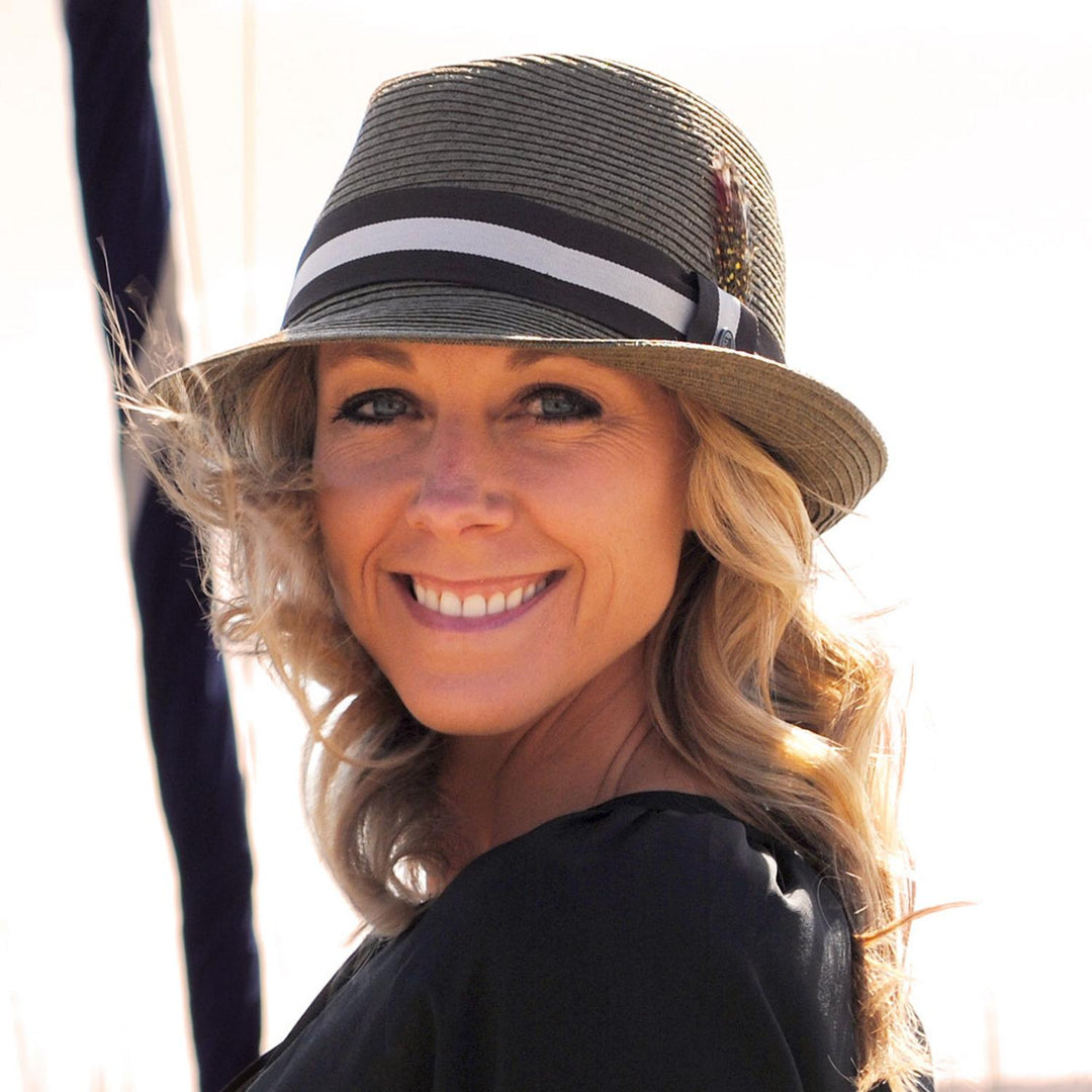 Ridley Toyo Straw Trilby Hat